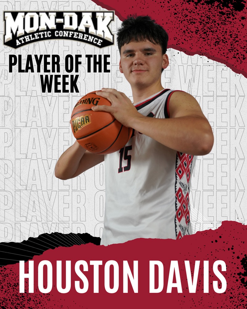 Houston Davis Named Mon-Dak Men's Basketball Player of the Week bio photo