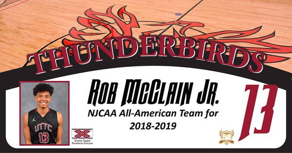 United Tribes Rob McClain Jr. Named NJCAA All-American